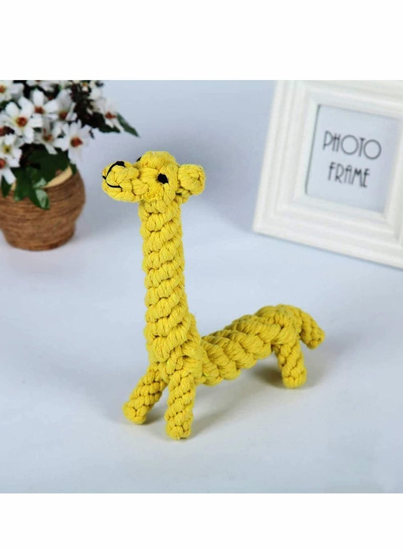 ألعاب مضغ للكلاب الجراء لتخفيف التسنين والملل للكلاب، كرة حبل عقد تدريب الأسنان، ألعاب مكافآت للكلاب الصغيرة والمتوسطة - Image 3